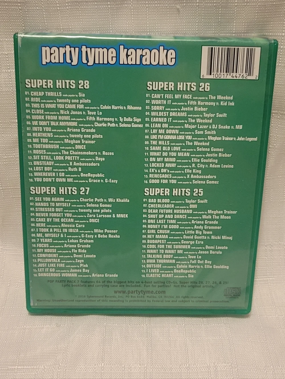 PartyLite Pop Party Pack 7 - Teal Blue Green